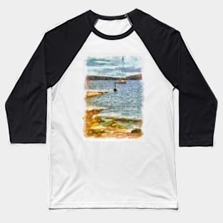 Houbie Beach, Fetlar Baseball T-Shirt